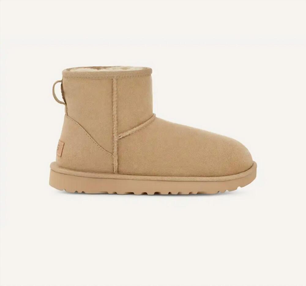 NEW UGG women's classic mini ii boot in mustard seed